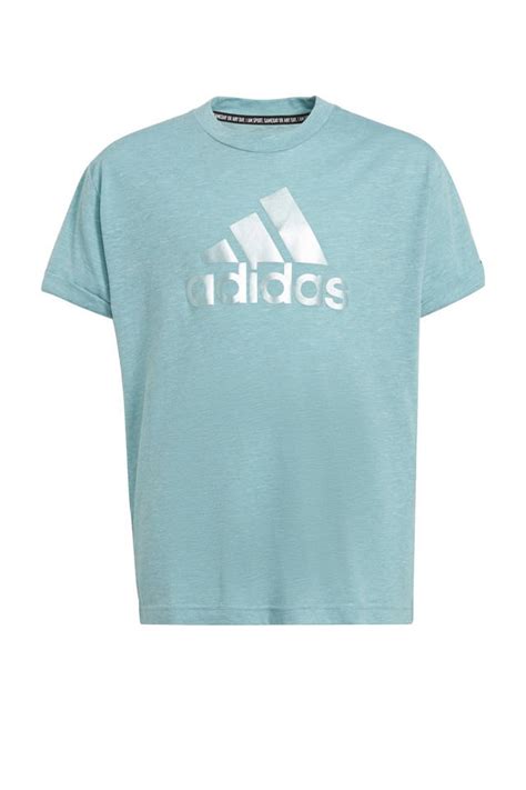 adidas t-shirt mintgroen